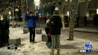 Surprise proposal on New Year's Eve in Denver