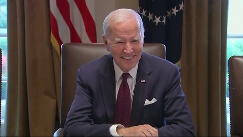 At Cabinet Meeting, Biden Tells Reporters: "I Plan On Being In The PGA!"