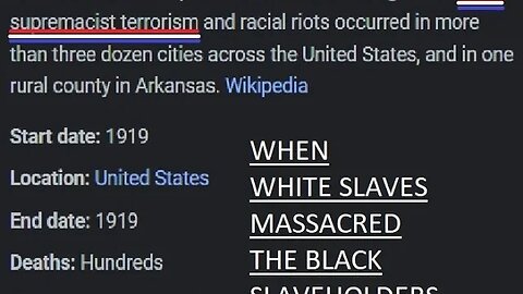 FROM THE BONEYARD TO MASS GRAVES: WHEN WHITE SLAVES MASSACRED THE BLACK SLAVEHOLDERS!