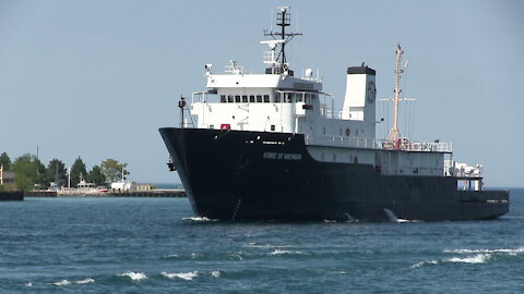 State Of Michigan Training Ship In Great Lakes