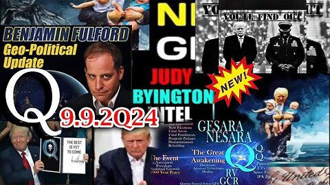 Judy Byington Special Intel 9-9-24 - Q Drop! The White Hats Storm That's Brewing