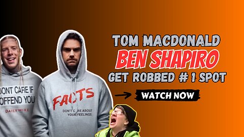 Tom MacDonald & Ben Shapiro MADE a HIT in HipHop you mad BRO