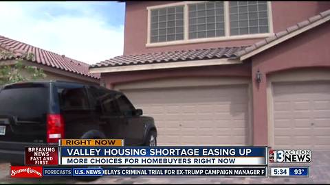 Las Vegas housing shortage easing up but prices remain high