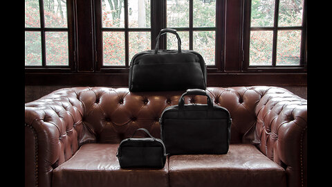 Introducing The León Collection: Duffel/Weekender, Briefcase/Messenger Bag and Dopp Kit