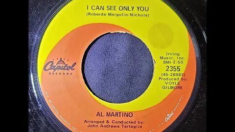 Al Martino, John Andrews Tartaglia – I Can See Only You