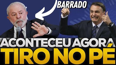 LULA MIJÃO É BARRADO E BOLSONARO CONVIDADO DE HONRA