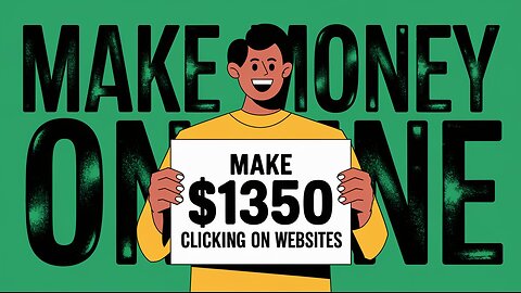 Make $1370 Clicking On Websites (Make Money Online)