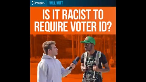 PragerU - Is it Racist to Require Voter ID 😳🤡