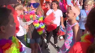 #LunaStrong: Jupiter girl gets surprise celebration after last chemotherapy treatment