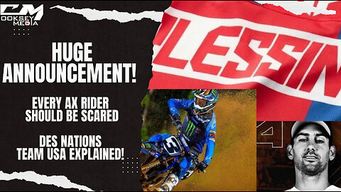 Huge Announcement! Arenacross Just Got Exciting, Motocross Des Nations Struggles For USA Explained