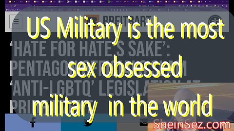 US Military is the most sexually obsessed military in the world & more #193