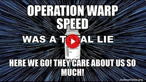 Operation Warp Speed Was a Lie