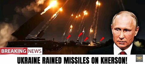 Massive assault: Ukraine rained missiles on Kherson! 500km of Russian tunnels collapsed!