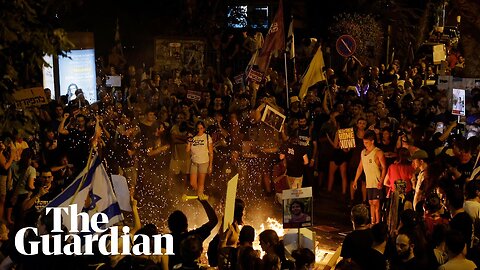 Israelis take to the streets as Netanyahu remains defiant over ceasefire deal