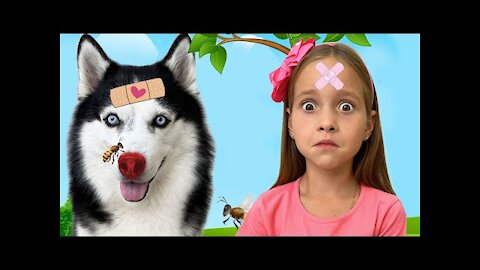 Fun the Boo Boo story from Sofia and Dog