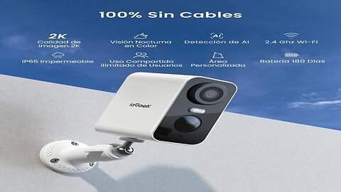 Reseña de la Cámara de Vigilancia Recargable ieGeek: Seguridad y Comodidad