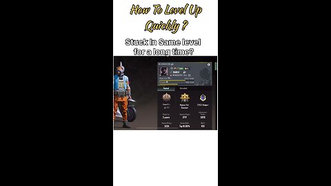 how to level up in bgmi #bgmi #level up