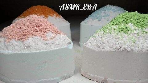 Asmr / Crunchy baking soda presentation / relaxing video