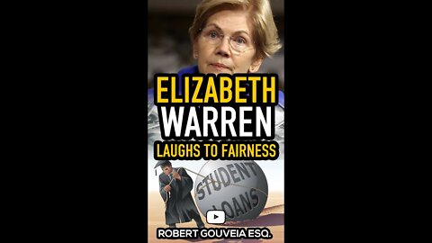 Elizabeth Warren LAUGHS at Fairness Question #shorts