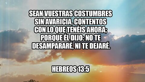 No te desampararé, ni te dejaré #devocional #devocionaldiario #jesuscristo