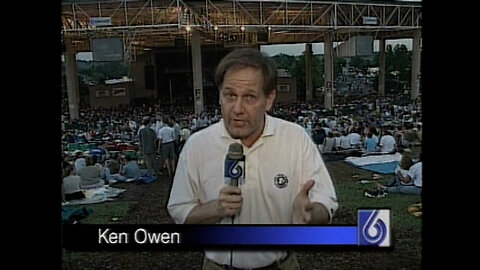 July 3, 2000 - WRTV's Ken Owen Reports Live from Uncle Sam Jam at Deer Creek Music Center in Indiana