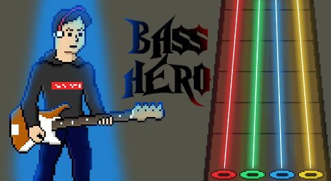 I made a game about bass and Davie504 on Godot 4