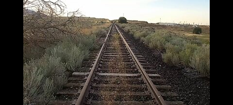 Abandoned Railroad Tracks & Stealth Camping Location near Salt Lake City