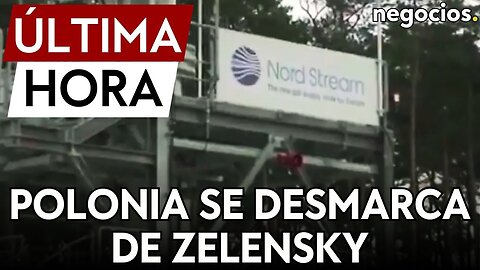 ÚLTIMA HORA | Polonia niega que hubiera complot con Zelensky para atacar los Nord Stream