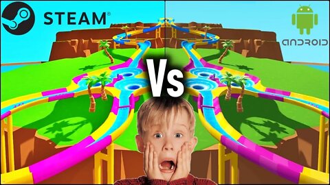 Stumble Guys | STEAM Vs MOBILE