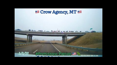 3/3/22 Convoy from Billings, MT through Gillette, WY. 🇺🇸🚚🚛🛻🦖🚗🚙