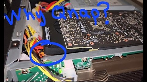 Qnap Tvs-h674-i5 craziest video card upgrade!