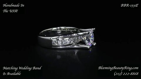 BBR-159E Engagement Ring By BloomingBeauyRing.com