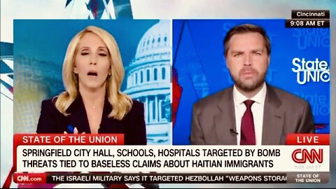 BOOM!💥CNN ROASTED!🔥 by J.D. Vance over her CONSTANT INTERRUPTIONS during Today’s Interview