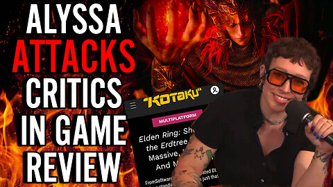 NARCISSISTIC Kotaku Editor Says Her Real Life PARALLELS Elden Ring And ATTACKS Her Critics!!