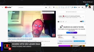 INSETICIDAS NATURAIS LIVE DO SÍTIO SÃO LÁZARO