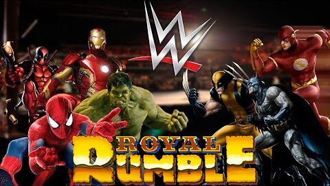 Superhero Royal Rumble