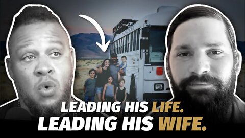 Man lives in his bus w/ wife & 10 KIDS.