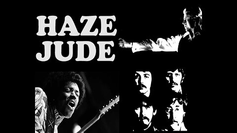 BEATLES v JIMI HENDRIX vs BOWIE - HAZE JUDE PURPLE REMIX MASH