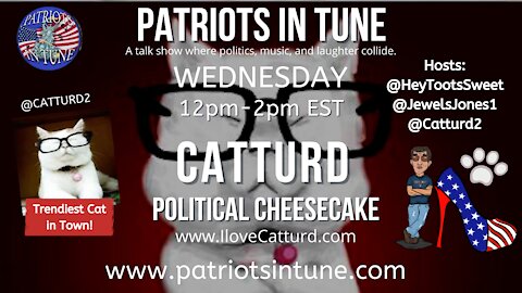 CATTURD! #ArrestMilley - Political Cheesecake - Patriots In Tune Show - Ep. #451 - 9/15/2021