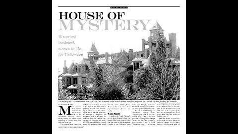 The Winchester Mystery House in California