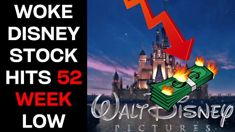 Woke-SJW Disney Stock Hits The Lowest Value In 2023