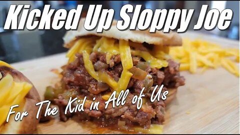 Kicked Up Sloppy Joes