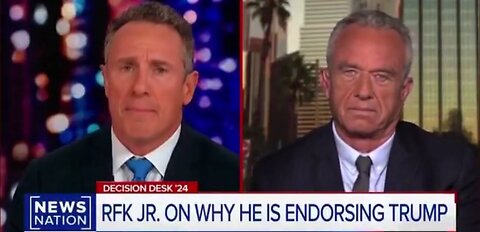 Why RFK Jr is Endorsing Trump