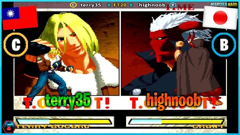 Garou: Mark of the Wolves (terry35 Vs. highnoob) [Taiwan Vs. Japan]