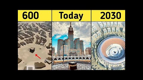 Evolution of Makkah 600 - 2030 | Future structure of Kaaba | History of Makkah