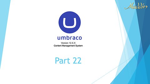 UMB12-022: #umbraco 12 #cms - Custom #Dashboard tab - Part 22