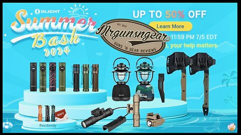 Olight Summer Bash Sale - Odin S, PL Mini 3 Valkyrie, Baton 3 Pro & More 🔦