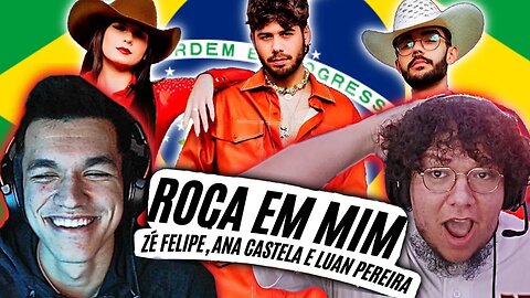 Zé Felipe, @anacastelaoficial e @LuanPereiraLP - Roça Em Mim (Videoclipe Oficial) | Americans React