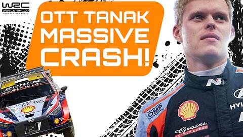 MASSIVE Crash for Tanak in ERC ESTONIA!