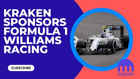 Kraken To Sponsor Formula 1 Williams Racing